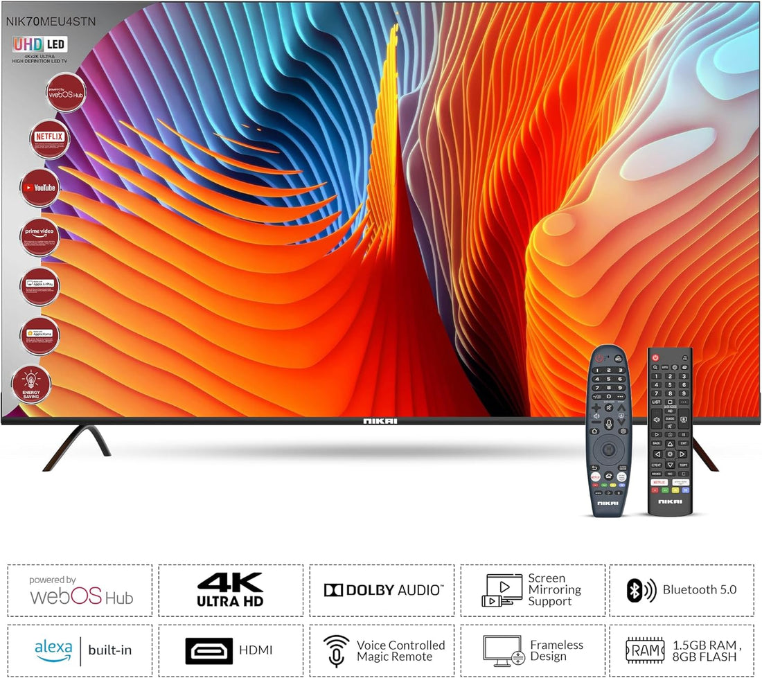 تلفزيون 70 بوصة Smart Platinum Series 4K Ultra HDR – تجربة سينمائية في منزلك